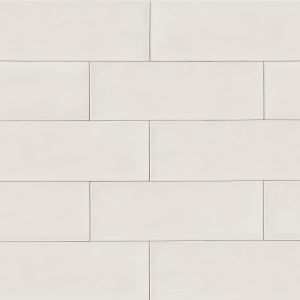Loft 12" x 24" Honed Porcelain Field Tile in White
